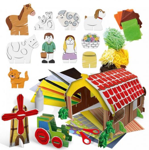 Творчески комплект Headu - Моята първа творческа ферма