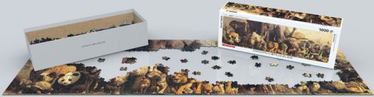 Панорамен пъзел Eurographics - Ноевият ковчег, 1000 части