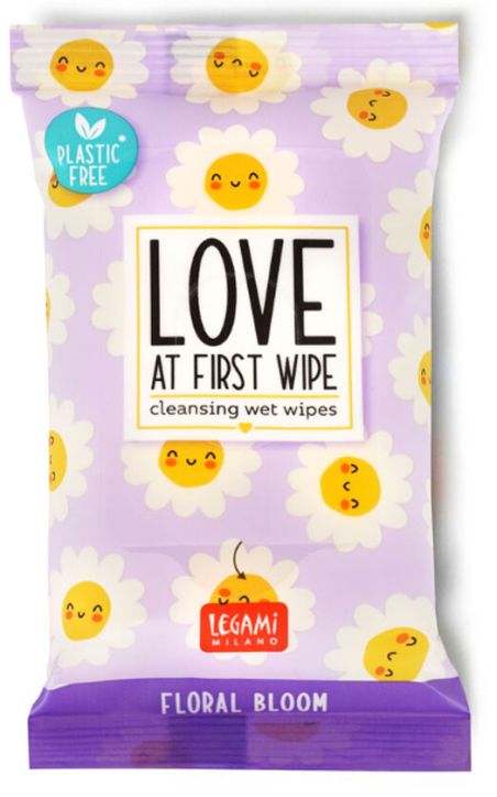 Мокри кърпички Legami Daisy - Floral Bloom, 10 броя