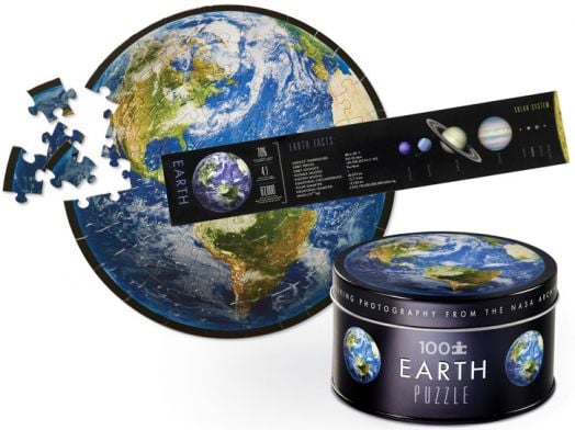 Пъзел Crocodile Creek - Земята, 100 части