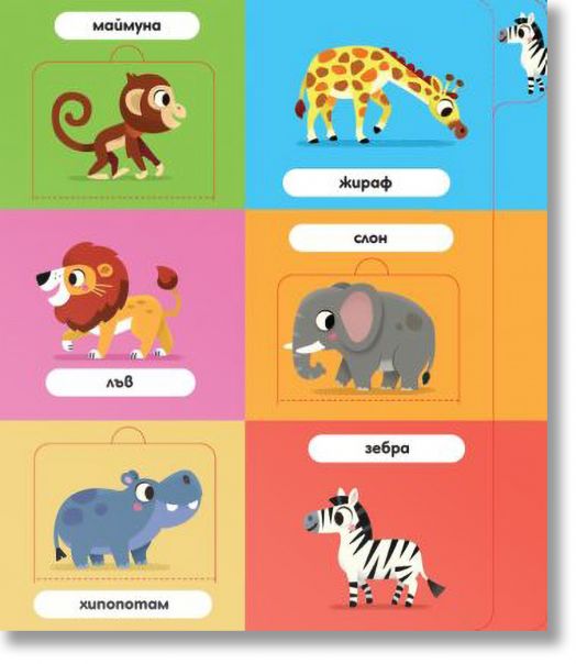 Книга с чудни капачета: Животните