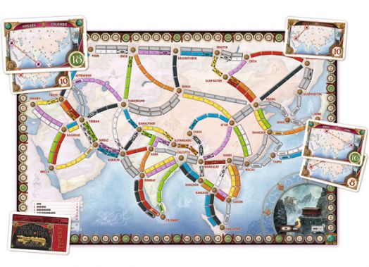 Разширение за настолна игра Ticket to Ride: Asia