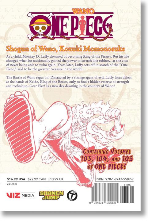 One Piece (Omnibus Edition), Vol. 35