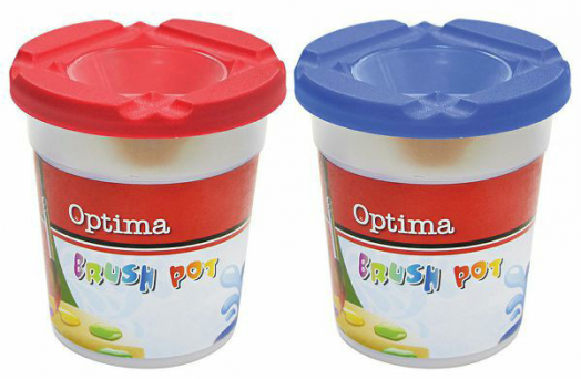 Пластмасова чашка за четки Optima