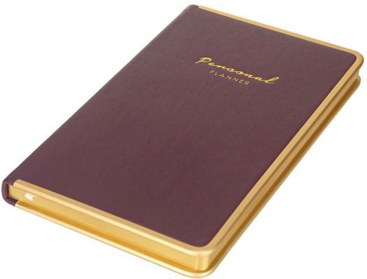 Тефтер Victoria's Journals Monaco Vegan А5, бургунди