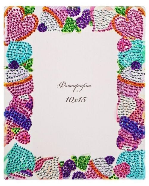 Диамантена рамка за снимка - Sweets