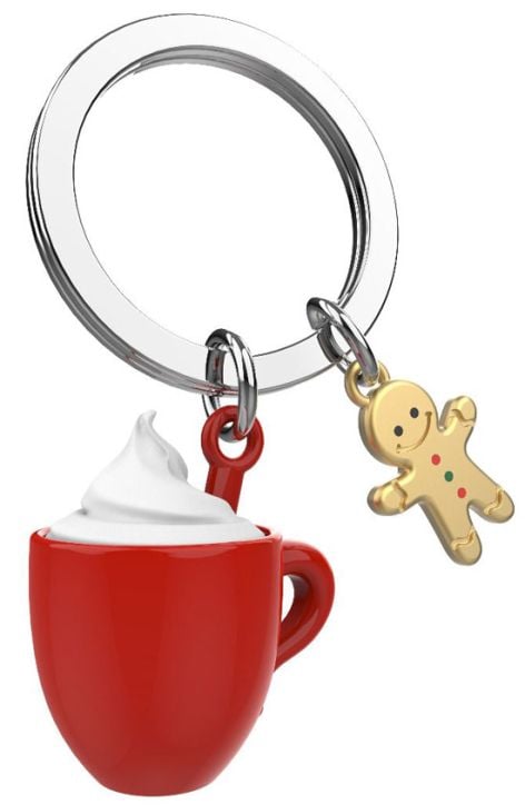Ключодържател Metalmorphose - Chocolate Milk Cup With Gingerbread