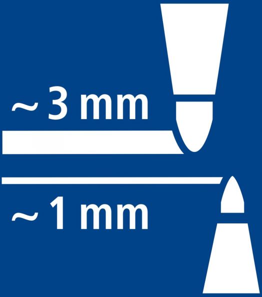 Двувърхи флумастери Staedtler Multiverse, 12 цвята, вариант 2