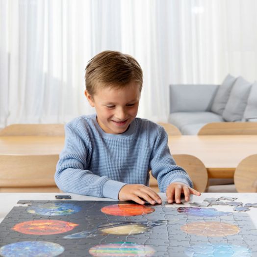 Пъзел Crocodile Creek - Слънчевата система, 200 части