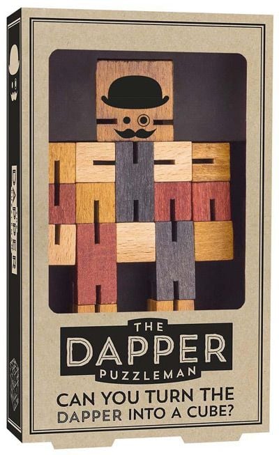 Дървен 3D пъзел Professor Puzzle - Hipster / Dapper