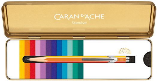 Химикалка Caran d'Ache 849 Warm Rainbow