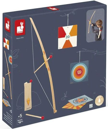 Детски комплект Janod - Стрелба с лък