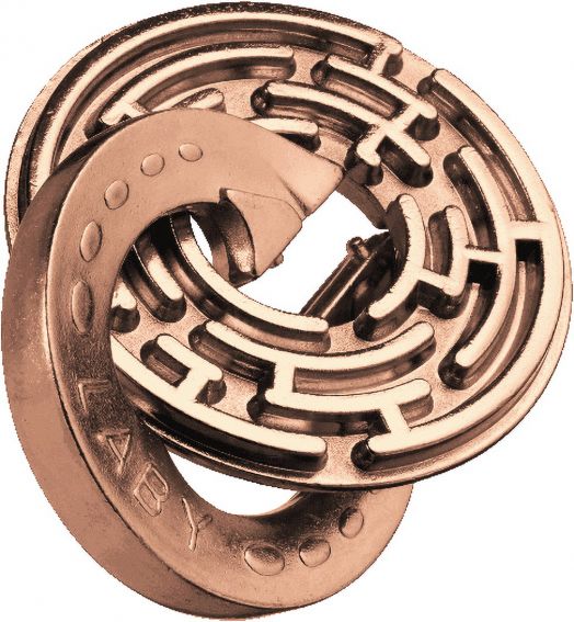 3D пъзел Eureka Hanayama Cast Mini Huzzle Laby Copper