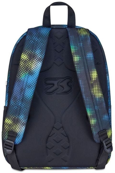 Ученическа раница Seven Freethink Acid Green с две отделения и USB порт