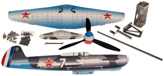 Самолет - градински ветропоказател изтребител Yak9T, на стойка