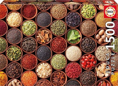 Пъзел Educa: Билки и подправки, 1500 части