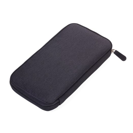 Калъф за документи с RFID защита Troika - Safe Flight, черен