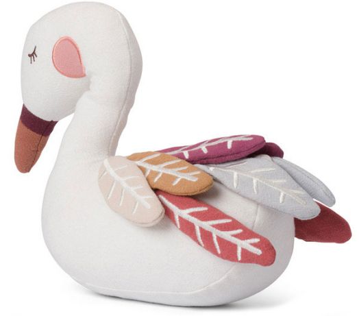 Плюшена играчка Picca Loulou - Лебедът Сузи