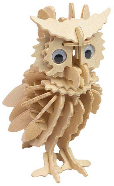 3D пъзел Professor Puzzle - Сова