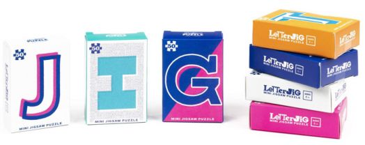 Мини пъзел Professor Puzzle - Букви, асортимент