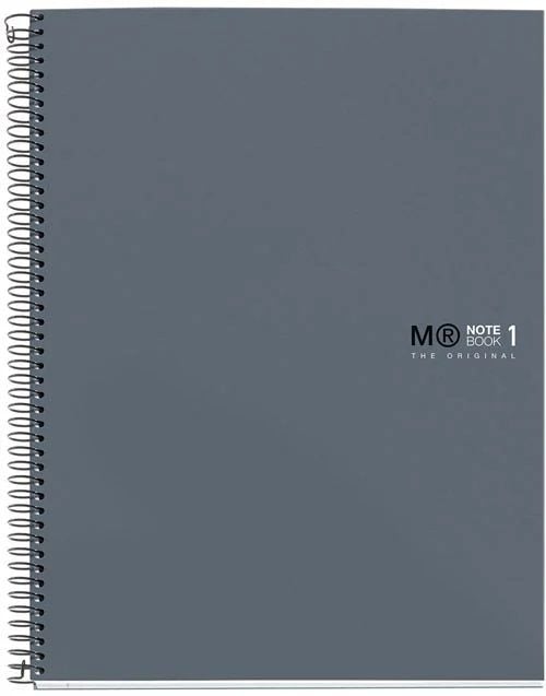 Тетрадка Miquelrius The Original Graphite А4 със спирала, 120 листа на малки квадратчета