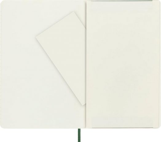 Класически тефтер Moleskine Classic Myrtle Green с меки корици и линирани страници