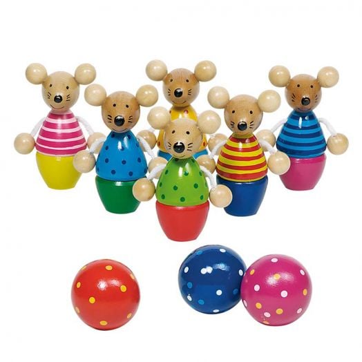 Кегелбан Goki, с мишлета