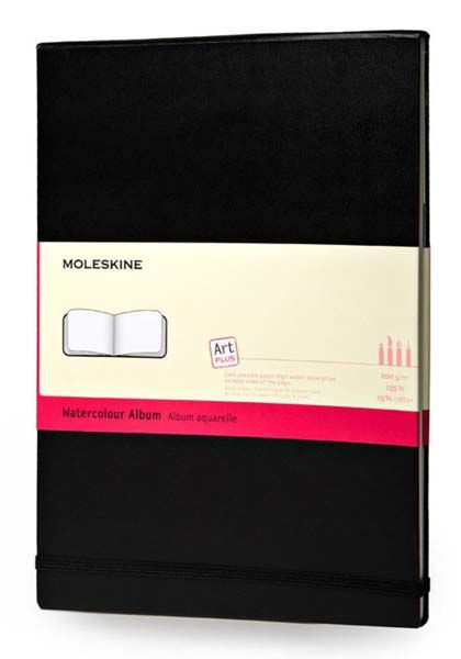 Голям творчески тефтер Moleskine Folio Watercolour Album, A4
