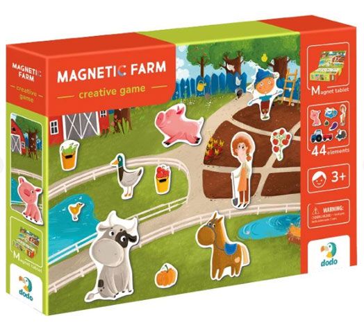 Магнитна игра Dodo: Фермата