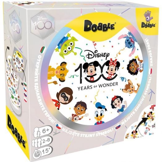 Настолна игра: Dobble Disney 100 Years of Wonder