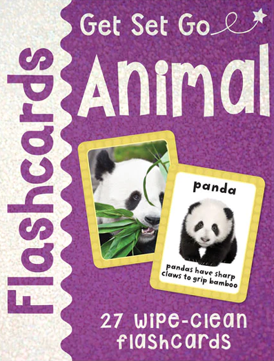 Get Set Go Flashcards: Animals