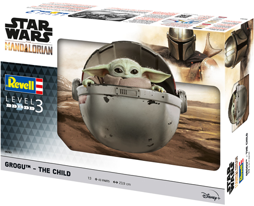 Сглобяем модел Revell - Star Wars The Mandalorian: The Child