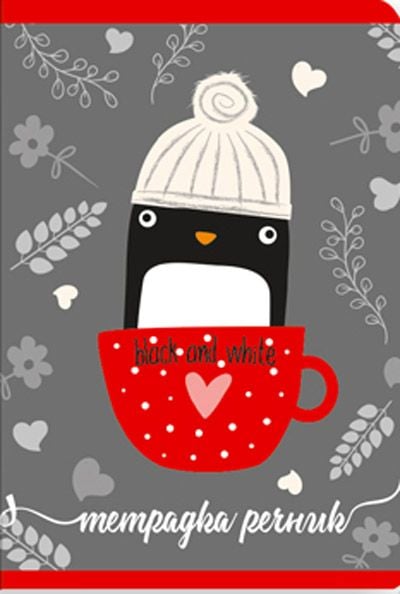 Тетрадка - речник Black & White А5, 40 листа