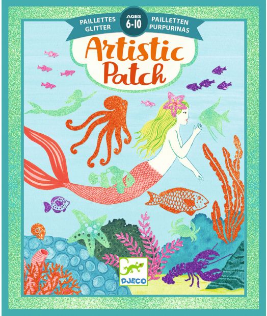 Творчески комплект Djeco: Направи колажи Ocean