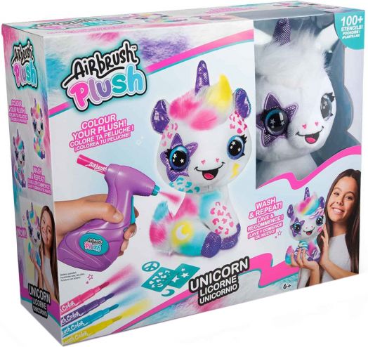 Плюшена играчка за оцветяване Canal Toys - Еднорог