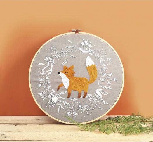 Комплект за бродиране Graine Creative - Лисица