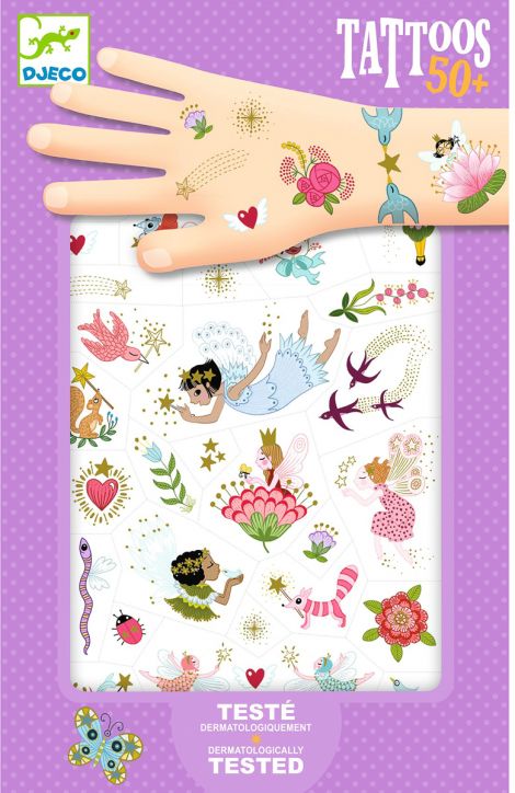Детски татуировки Djeco - Fairy Friends