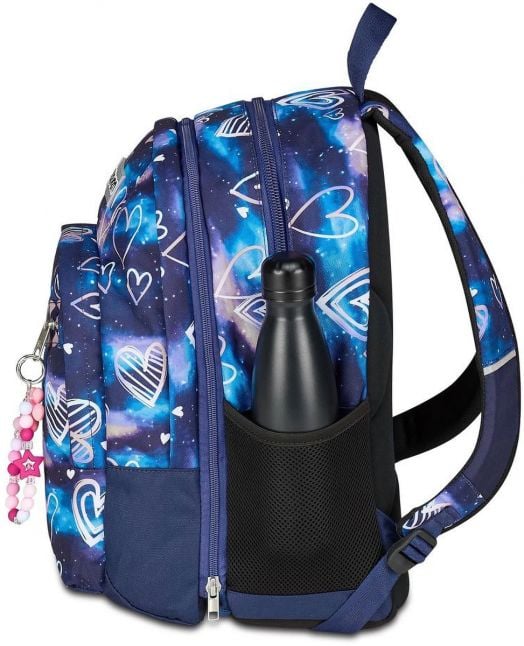 Ученическа раница Seven Dual Detach Gloomy Heart с две отделения