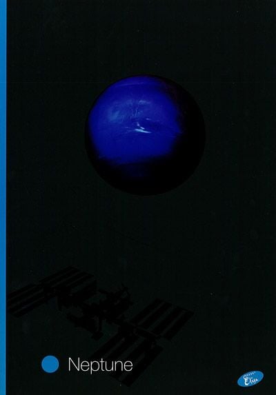 Тетрадка Elisa Planets А4, 60 листа - широки редове