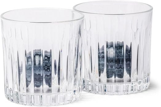 Чаши за уиски с гранитни охладители Gentlemen's Hardware, 2 бр.