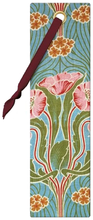 Книгоразделител с панделка V&A - Steiner Poppies