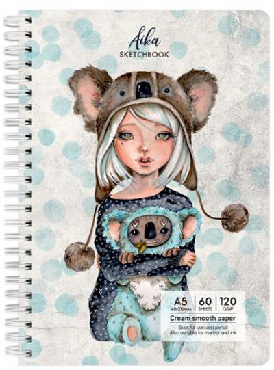 Скицник Drasca Having A Lovely Time: Aika, A5 60 листа