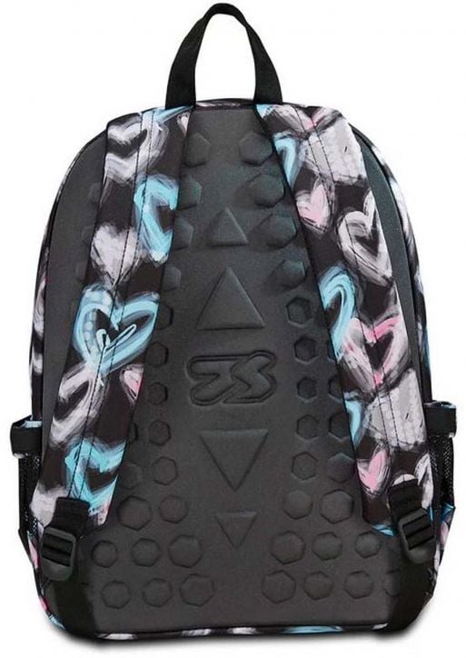 Ученическа раница Seven Freethink Heart с две отделения и USB порт