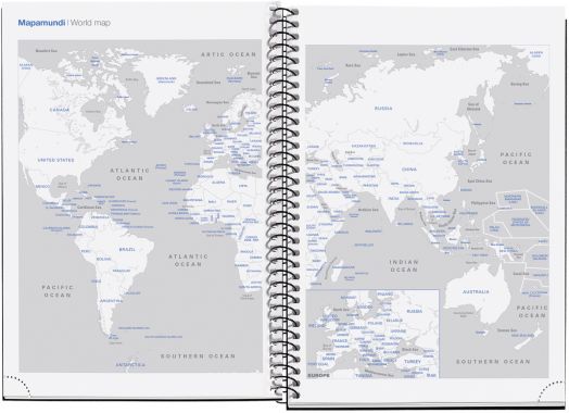 Тефтер - органайзер Miquelrius Dream от септември 2025 до юни 2026 г., ден на страница
