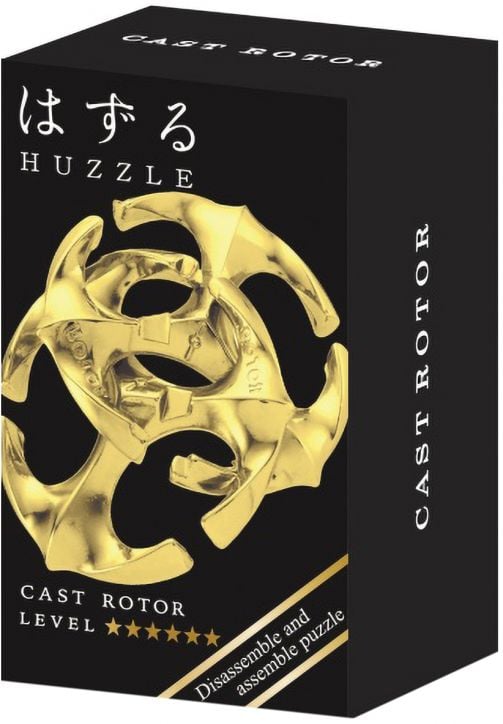 3D пъзел Eureka Hanayama Cast Mini Huzzle Rotor Gold