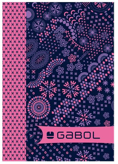 Тетрадка Gabol А4, 60 листа - широки редове, за момиче