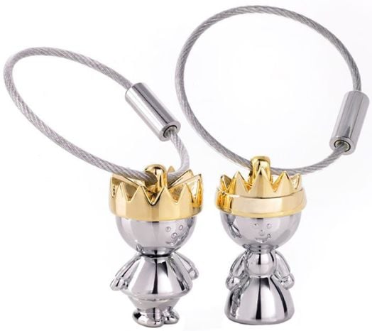 Ключодържател Troika Little King & Little Queen