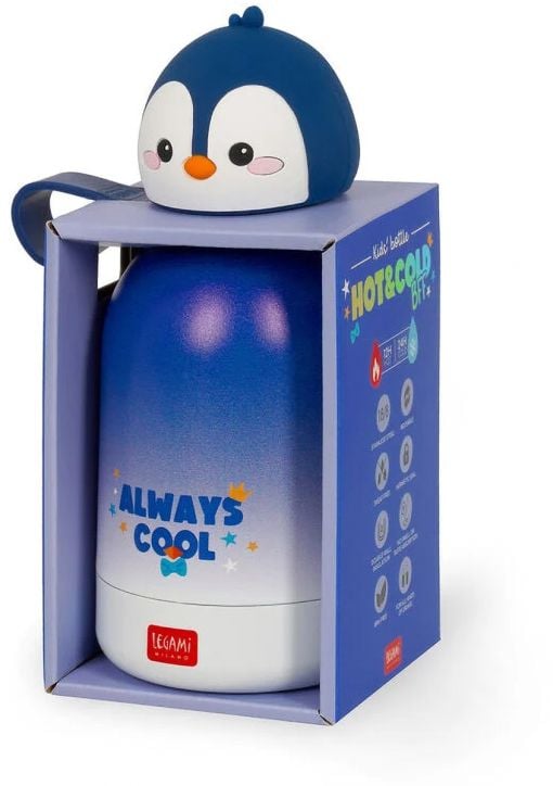 Детска термобутилка Legami - Penguin