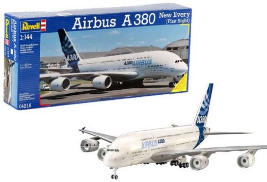 Сглобяем модел Revell - Самолет Airbus A380 New Livery