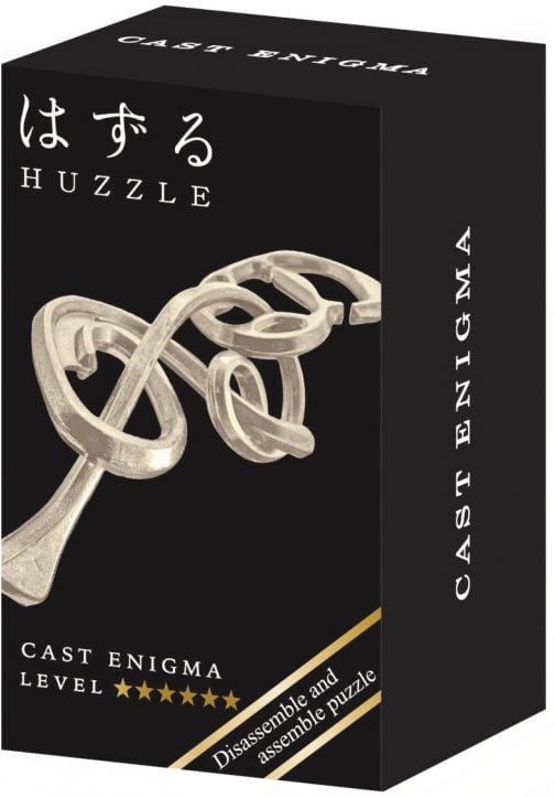 3D пъзел Eureka Hanayama Cast Mini Huzzle Enigma Silver